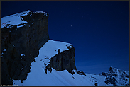 unterm Sternenhimmel... schneebedeckte Alpen *Hochalpen*