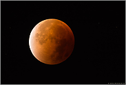 am 28.09.2015, 05:24 Uhr, Austritt aus dem Kernschatten... Blutmond *Vollmond, Supermond*