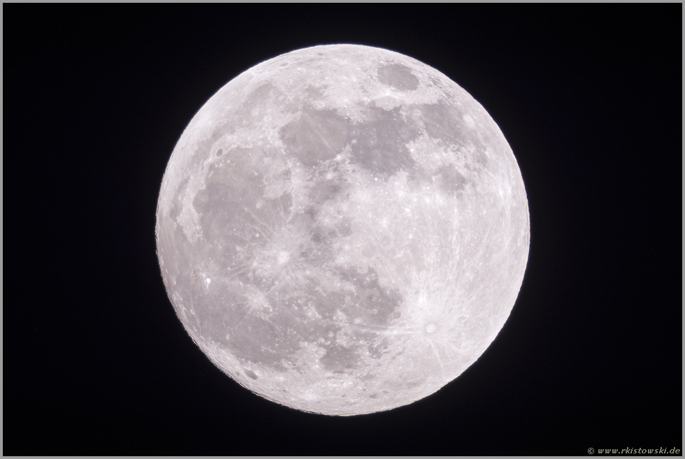 Vollmond über Deutschland... 20. Januar 2019 *Nordrhein-Westfalen*